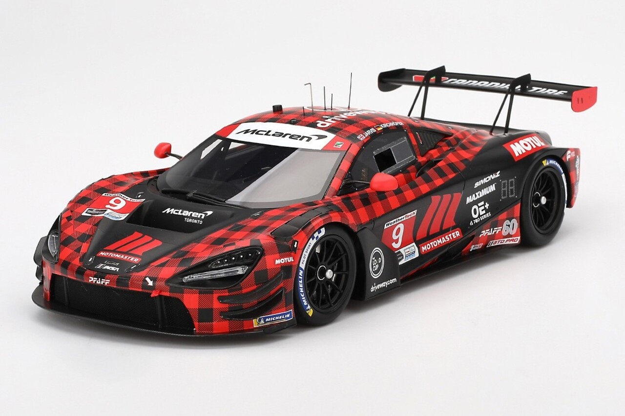 McLaren McLaren 720S GT3 EVO 4.0L turbo V8 #9 Team Pfaff Motorsport IMSA Grand Prix 2024 - 1:18 - Top Speed