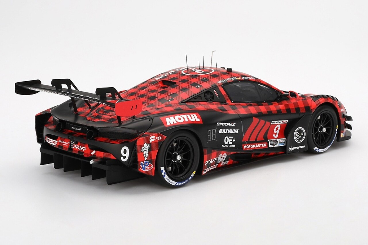 McLaren McLaren 720S GT3 EVO 4.0L turbo V8 #9 Team Pfaff Motorsport IMSA Grand Prix 2024 - 1:18 - Top Speed