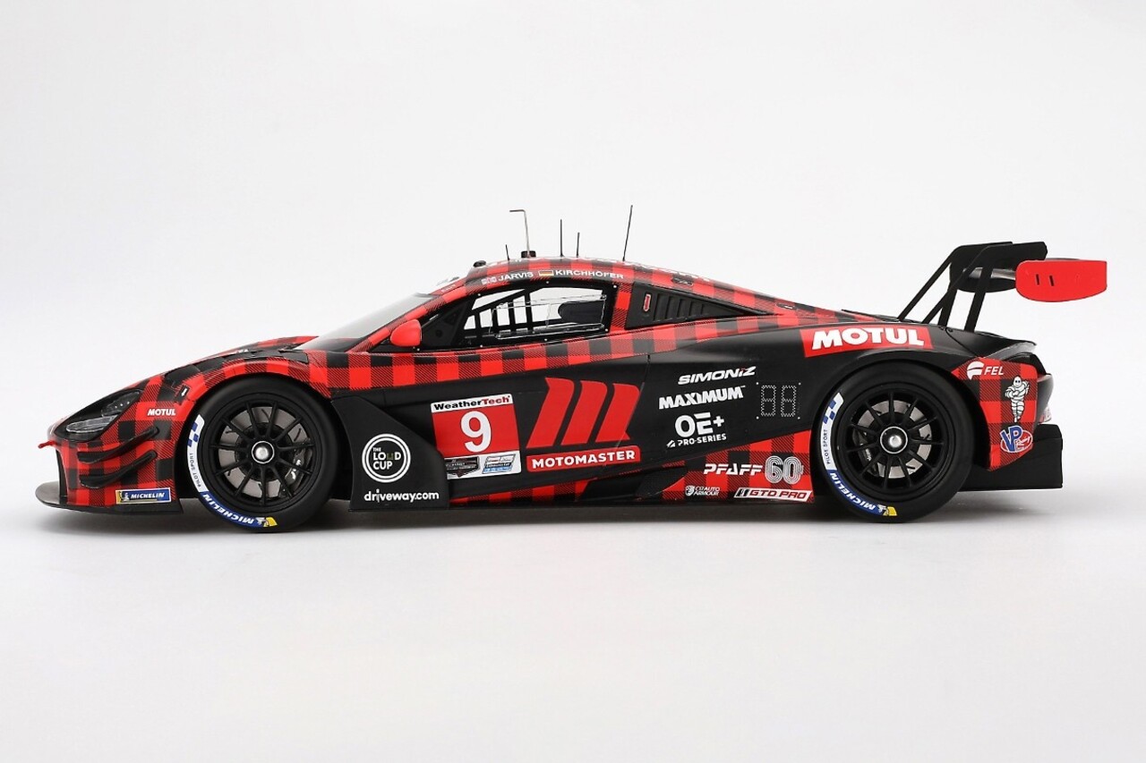 McLaren McLaren 720S GT3 EVO 4.0L turbo V8 #9 Team Pfaff Motorsport IMSA Grand Prix 2024 - 1:18 - Top Speed