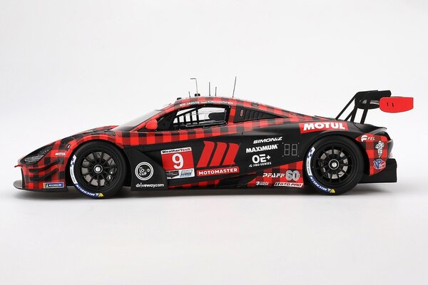 McLaren McLaren 720S GT3 EVO 4.0L turbo V8 #9 Team Pfaff Motorsport IMSA Grand Prix 2024 - 1:18 - Top Speed