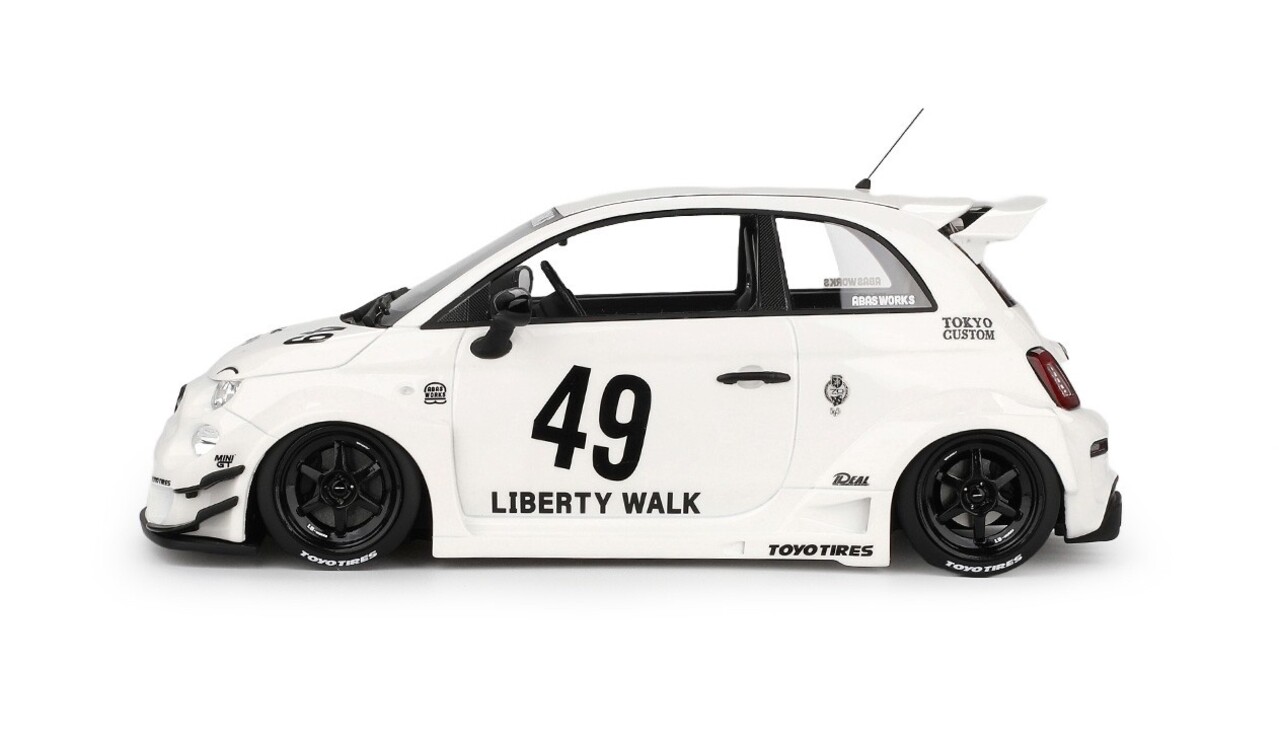 Fiat Fiat Nuova 500 Abarth 595 LB Works #49 ABAS 2024 - 1:18 - Top Speed