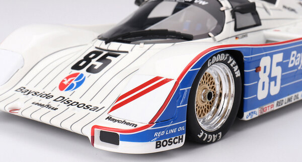 Porsche Porsche 962 2.8L Turbo #85 Team Bud Bayside Disposal Racing Winner IMSA 300Km Laguna Seca 1987  - 1:18 - Top Speed