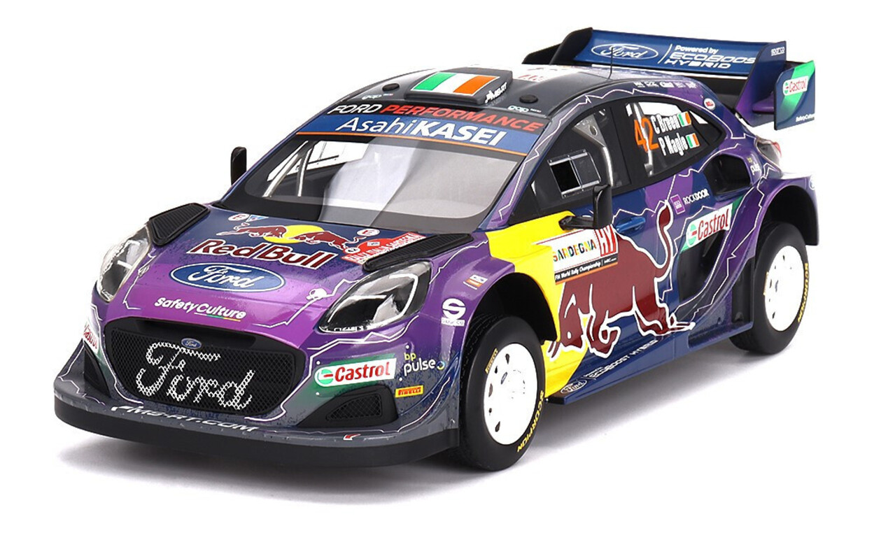 Ford Ford England Puma Rally1 #42 Red Bull Team M-Sport 5th Rally Acropolis 2022 - 1:18 - Top Speed