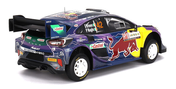 Ford Ford England Puma Rally1 #42 Red Bull Team M-Sport 5th Rally Acropolis 2022 - 1:18 - Top Speed