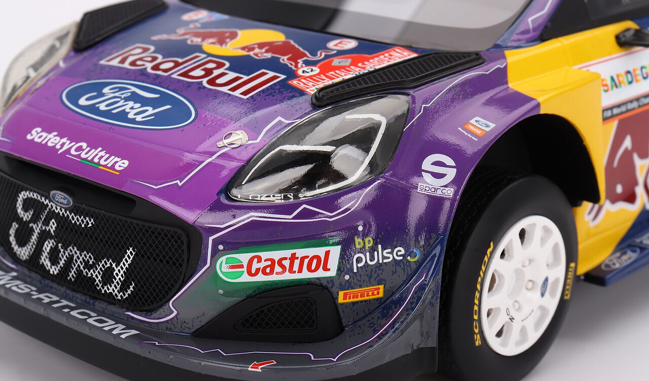 Ford Ford England Puma Rally1 #42 Red Bull Team M-Sport 5th Rally Acropolis 2022 - 1:18 - Top Speed