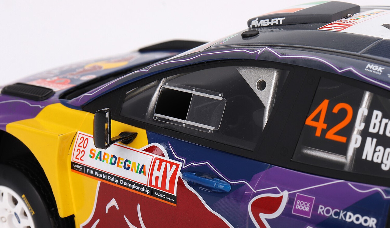 Ford Ford England Puma Rally1 #42 Red Bull Team M-Sport 5th Rally Acropolis 2022 - 1:18 - Top Speed