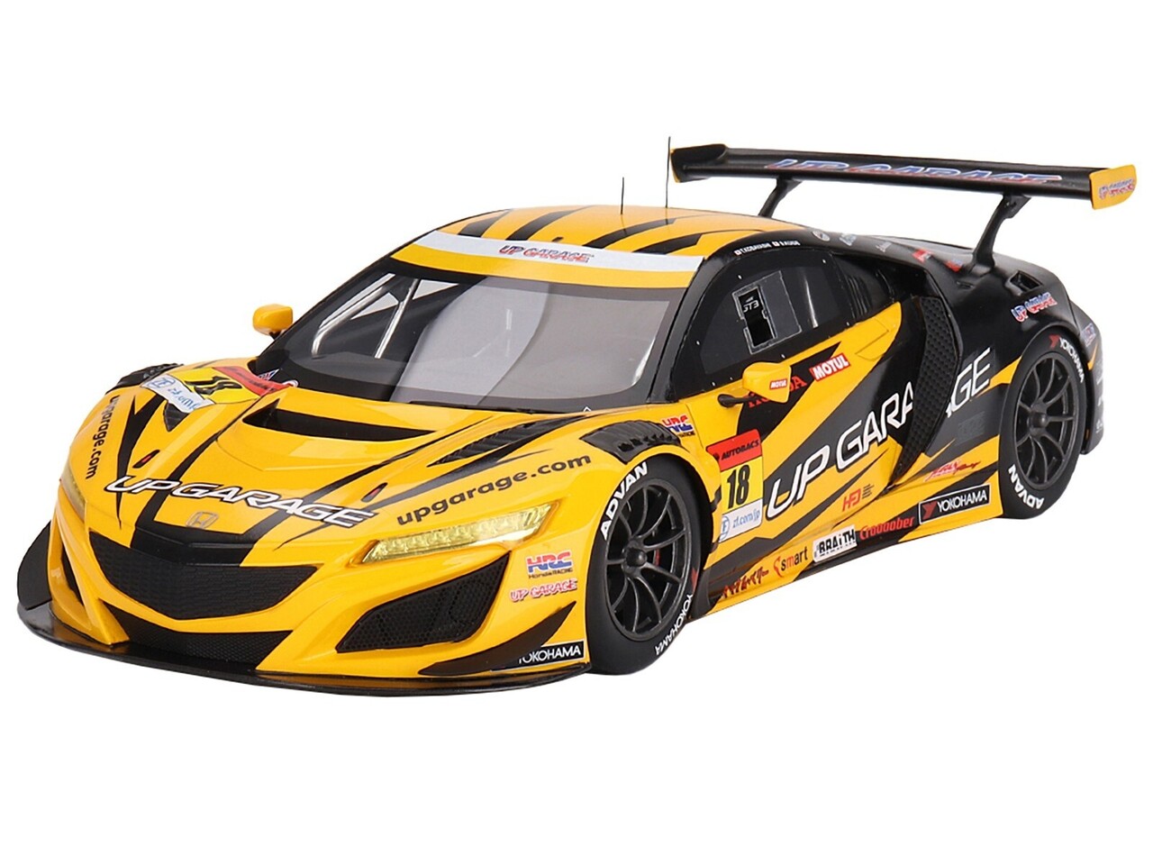 Honda Honda NSX GT3 EVO22 #18 Team Upgarage GT300 Class Super GT 2023 - 1:18 - Top Speed