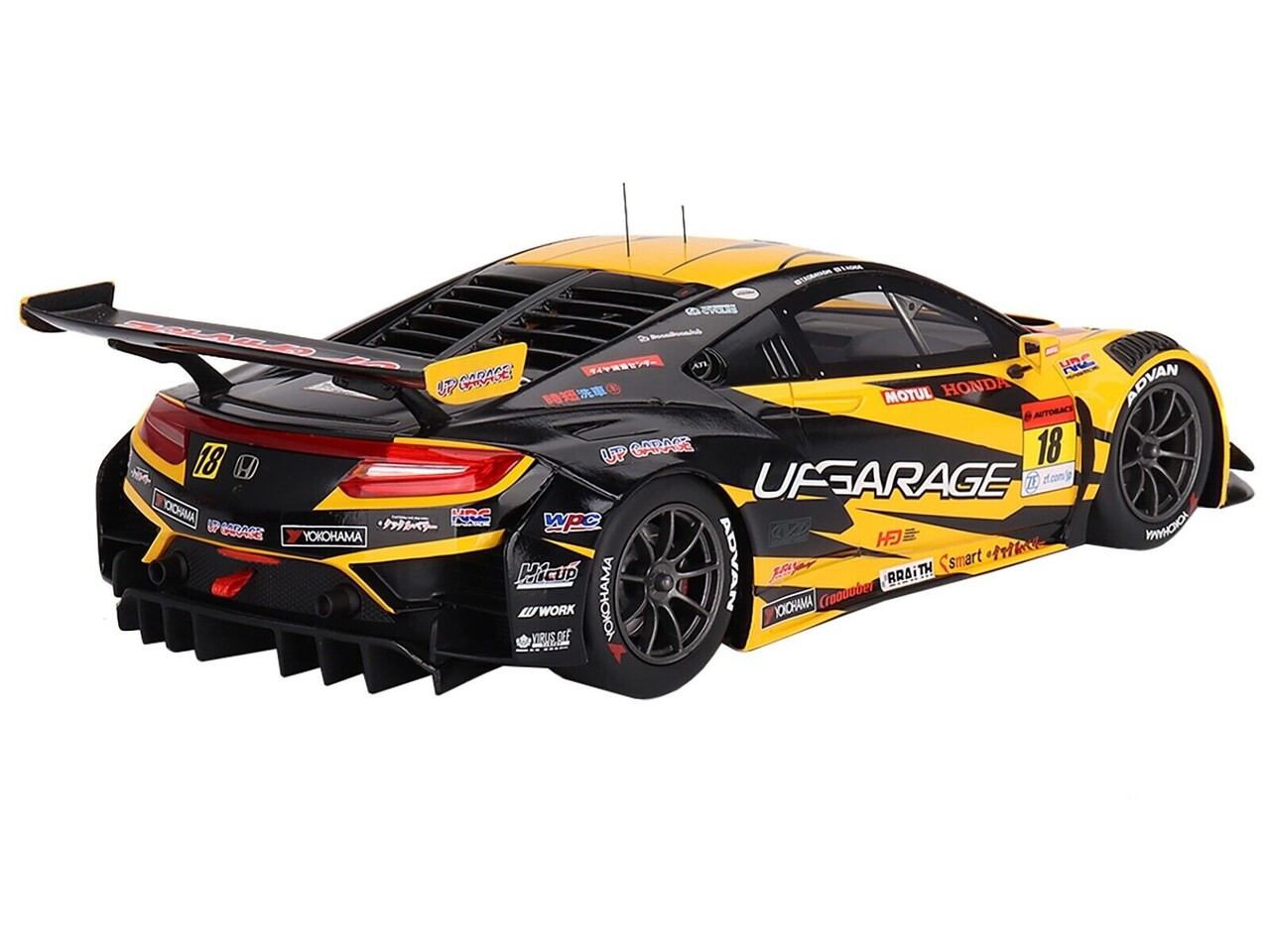 Honda Honda NSX GT3 EVO22 #18 Team Upgarage GT300 Class Super GT 2023 - 1:18 - Top Speed