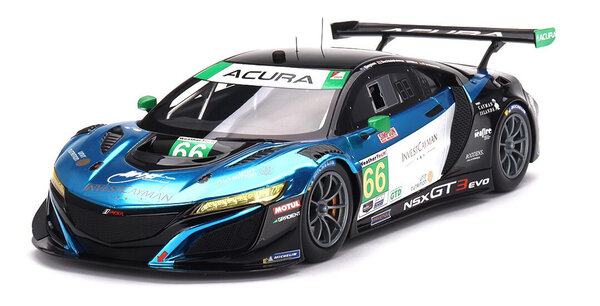Acura Acura NSX  GT3 EVO22 #66 Team Gradient IMSA 24H Daytona 2023 - 1:18 - Top Speed