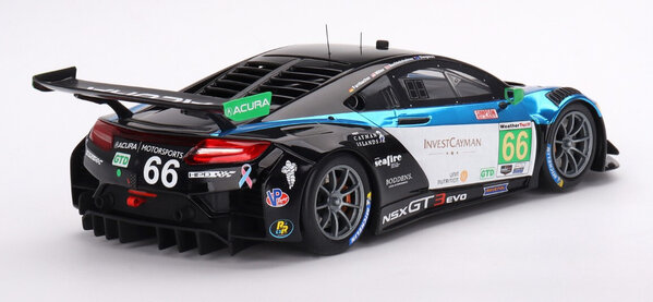 Acura Acura NSX  GT3 EVO22 #66 Team Gradient IMSA 24H Daytona 2023 - 1:18 - Top Speed