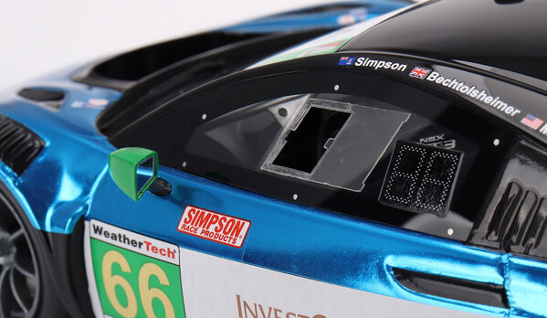 Acura Acura NSX  GT3 EVO22 #66 Team Gradient IMSA 24H Daytona 2023 - 1:18 - Top Speed