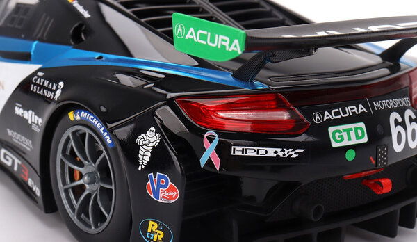 Acura Acura NSX  GT3 EVO22 #66 Team Gradient IMSA 24H Daytona 2023 - 1:18 - Top Speed