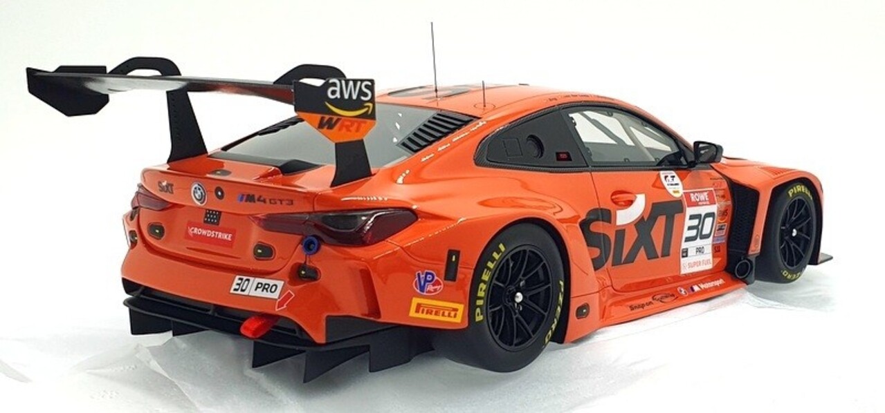 BMW BMW 4-Series M4 GT3 #30 Team BMW WRT Winner 8H IGTC Indy 2023 - 1:18 - Top Speed