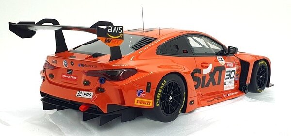 BMW BMW 4-Series M4 GT3 #30 Team BMW WRT Winner 8H IGTC Indy 2023 - 1:18 - Top Speed