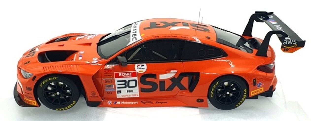 BMW BMW 4-Series M4 GT3 #30 Team BMW WRT Winner 8H IGTC Indy 2023 - 1:18 - Top Speed