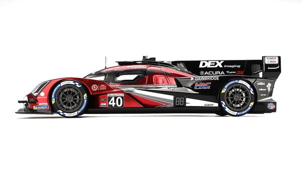 Acura Acura ARX-06 GTP 2.4L Twin Turbo V6 #40 Team Wayne Taylor Racing Winner IMSA 12 Sebring 2024 - 1:18 - Top Speed