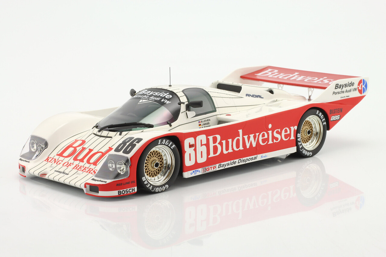 Porsche Porsche 962 #86 Sebring 12H Winner Bayside Disposal Racing 1987 - 1:18 - Top Speed