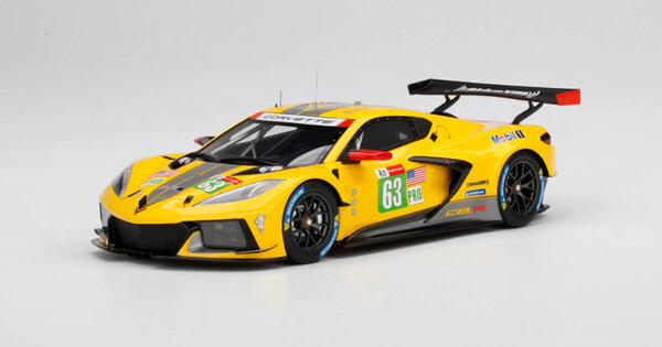 Chevrolet Chevrolet C8.R #63 Corvette Racing 2nd GTE PRO 24H Le Mans 2021 - 1:18 - TrueScale