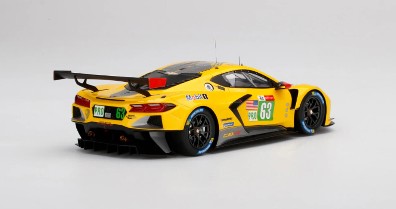 Chevrolet Chevrolet C8.R #63 Corvette Racing 2nd GTE PRO 24H Le Mans 2021 - 1:18 - TrueScale