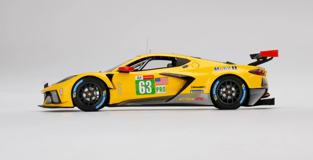 Chevrolet Chevrolet C8.R #63 Corvette Racing 2nd GTE PRO 24H Le Mans 2021 - 1:18 - TrueScale