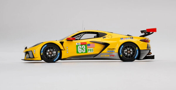 Chevrolet Chevrolet C8.R #63 Corvette Racing 2nd GTE PRO 24H Le Mans 2021 - 1:18 - TrueScale