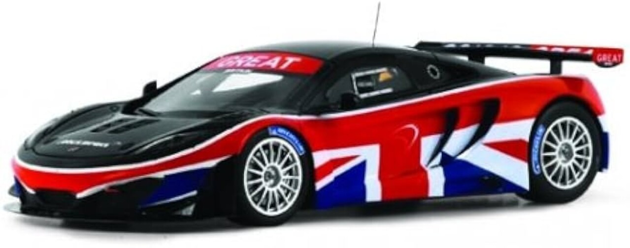 McLaren McLaren MP4-12C GT3 Goodwood Festival of Speed 2012 (English Flag) - 1:18 - TrueScale Miniatures
