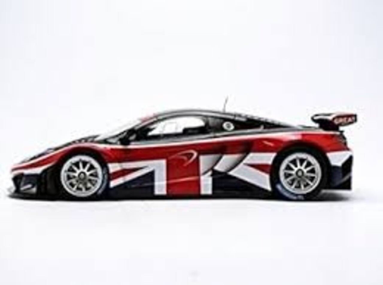 McLaren McLaren MP4-12C GT3 Goodwood Festival of Speed 2012 (English Flag) - 1:18 - TrueScale Miniatures
