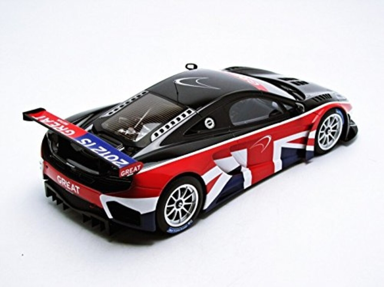 McLaren McLaren MP4-12C GT3 Goodwood Festival of Speed 2012 (English Flag) - 1:18 - TrueScale Miniatures