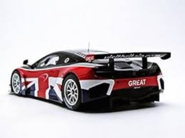 McLaren McLaren MP4-12C GT3 Goodwood Festival of Speed 2012 (English Flag) - 1:18 - TrueScale Miniatures