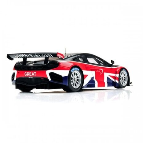 McLaren McLaren MP4-12C GT3 Goodwood Festival of Speed 2012 (English Flag) - 1:18 - TrueScale Miniatures