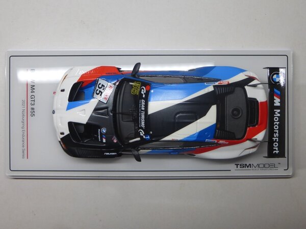 BMW BMW M4 GT3 #55 Endurance Series Nürburgring 2021 - 1:43 - TrueScale Miniatures