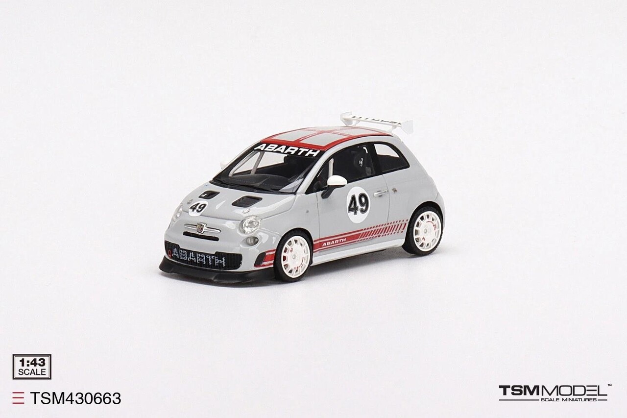 Fiat Fiat 500 Abarth #49 - 1:43 - TrueScale Miniatures