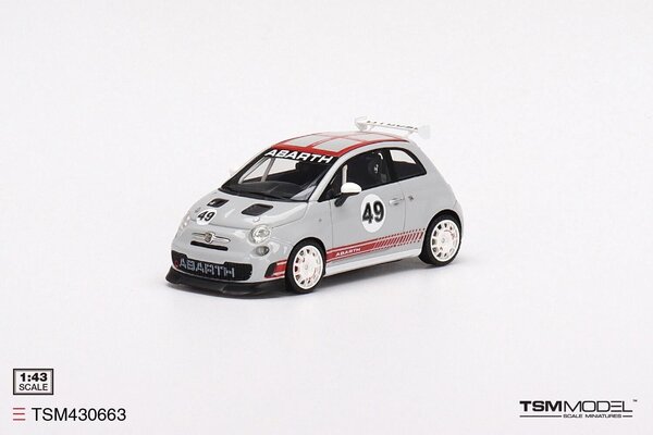 Fiat Fiat 500 Abarth #49 - 1:43 - TrueScale Miniatures