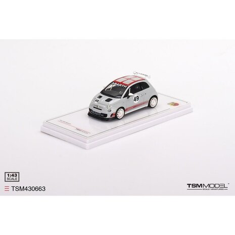 Fiat Fiat 500 Abarth #49 - 1:43 - TrueScale Miniatures