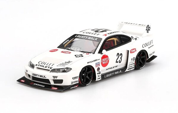Nissan Nissan Silvia (S15) Coupe #23 LB Super Silhouette Athlete 2024 - 1:43 - TrueScale Miniatures