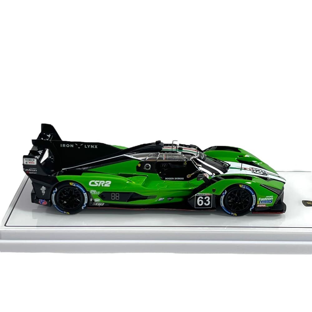 Lamborghini Lamborghini SC63 3.8L V8 Turbo #63 Team Lamborghini Iron Lynx 12H Sebring 2024 - 1:43 - TrueScale Miniatures