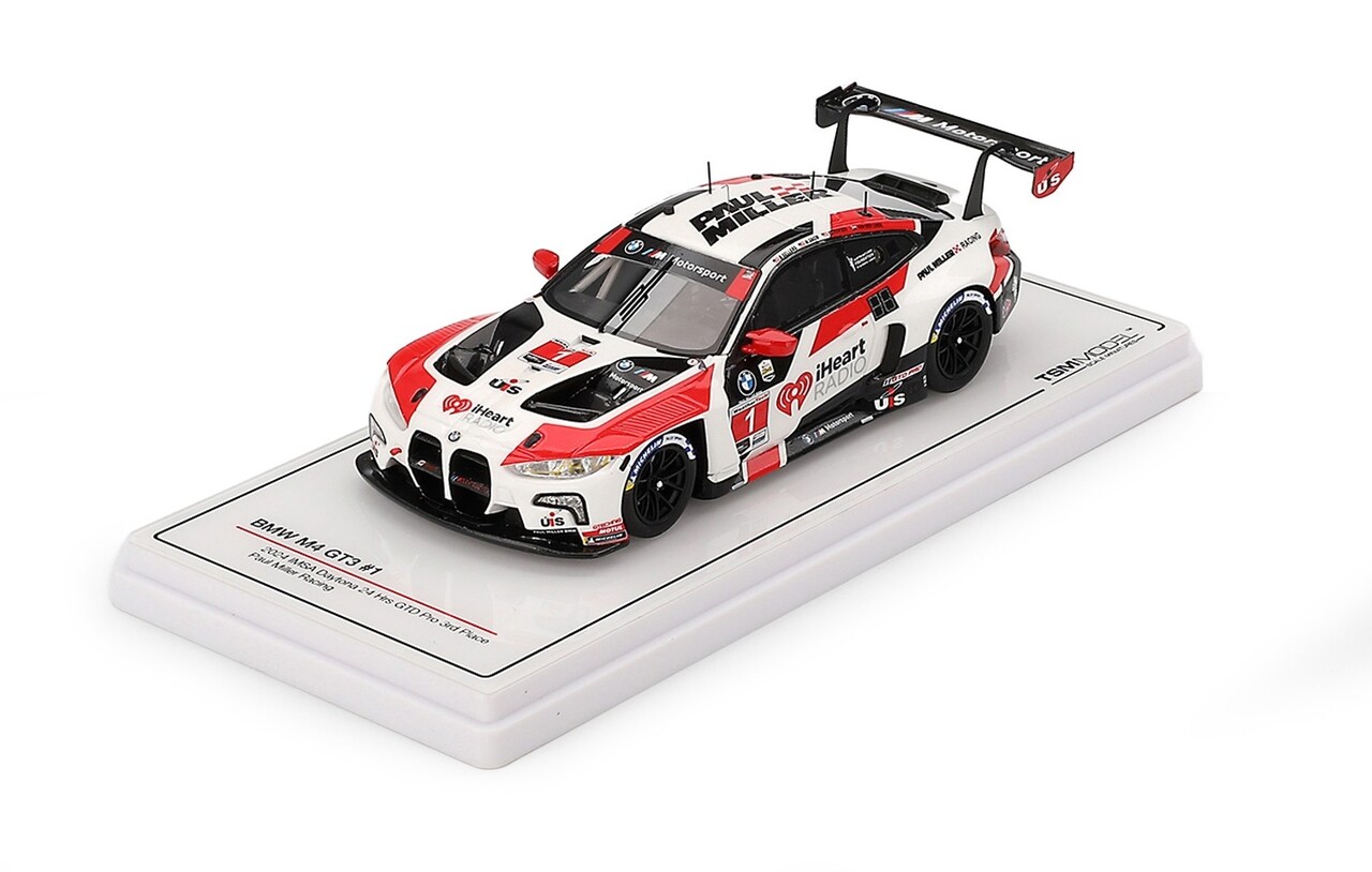 BMW BMW 4-Series M4 GT3 3.0L Twin Turbo #1 Team Paul Miller Racing 3rd GTO PRO Class Imsa 24H Daytona 2024 - 1:43 - TrueScale Miniatures