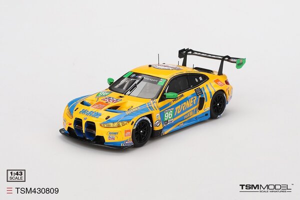BMW BMW 4-Series M4 GT3 3.0L Twin Turbo #96 Team Turner Motorsport  Imsa 24H Daytona 2024 - 1:43 - TrueScale Miniatures