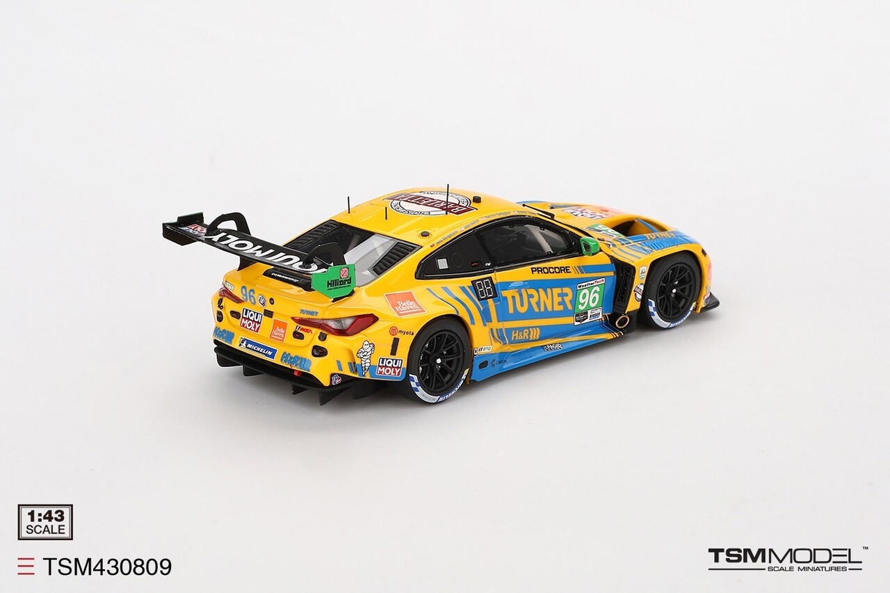 BMW BMW 4-Series M4 GT3 3.0L Twin Turbo #96 Team Turner Motorsport  Imsa 24H Daytona 2024 - 1:43 - TrueScale Miniatures