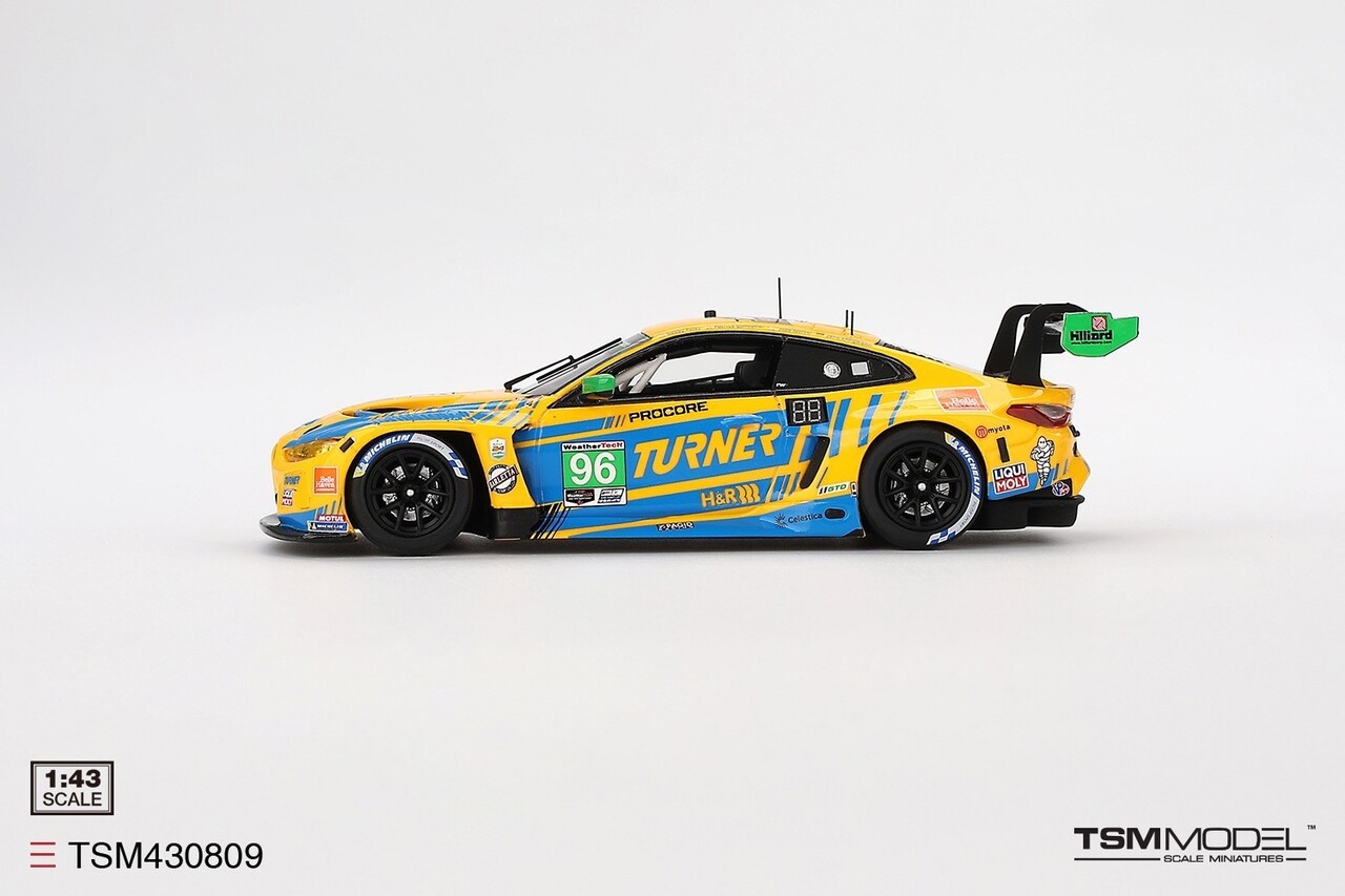 BMW BMW 4-Series M4 GT3 3.0L Twin Turbo #96 Team Turner Motorsport  Imsa 24H Daytona 2024 - 1:43 - TrueScale Miniatures