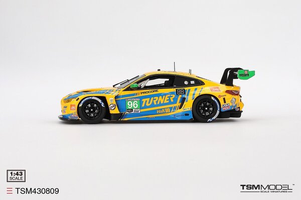 BMW BMW 4-Series M4 GT3 3.0L Twin Turbo #96 Team Turner Motorsport  Imsa 24H Daytona 2024 - 1:43 - TrueScale Miniatures