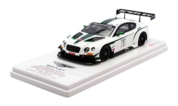 Bentley Bentley Continental GT3 #7 Blancpain GT Total 24H Spa 2014 - 1:43 - TrueScale Miniatures Bentley Bentley Continental GT3 #7 Blancpain GT Total 24H Spa 2014 - 1:43 - TrueScale Miniatures