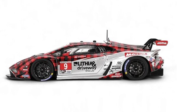 Lamborghini Lamborghini Huracán GT3 Evo2 #9 Team Pfaff Motorsports Imsa 12H Sebring 2025 - 1:43 - TrueScale Miniatures