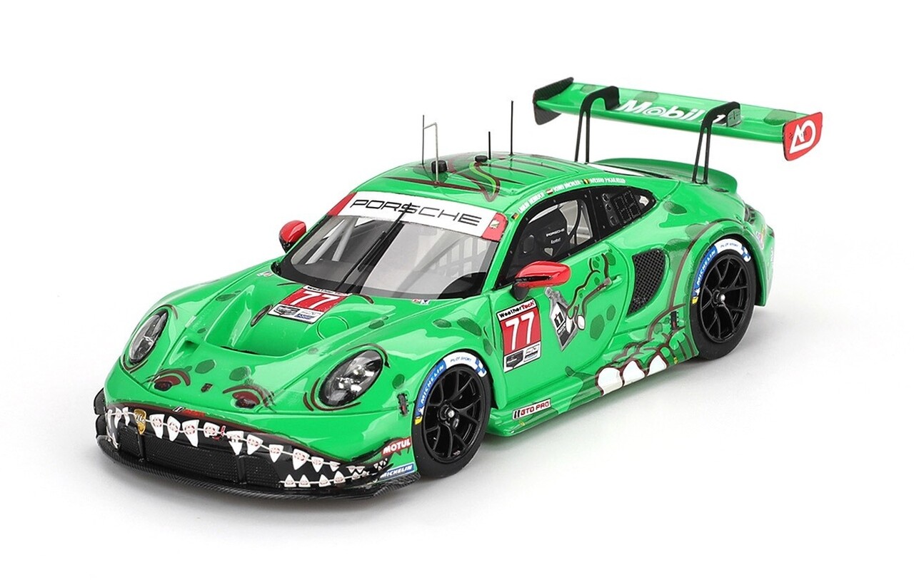 Porsche Porsche 911/992 GT3 R.4.2L #77 Team AO Racing Winner GTD Class Imsa 12H Sebring 2025 - 1:43 - TrueScale Miniatures