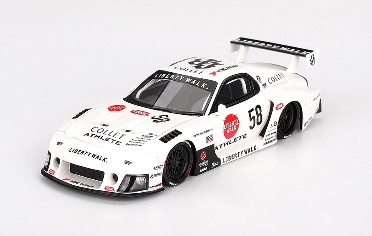 Mazda Mazda RX-7 (FD3S) #58 LB Super Silhouette Collet Athlete 2024 - 1:43 - TrueScale Miniatures