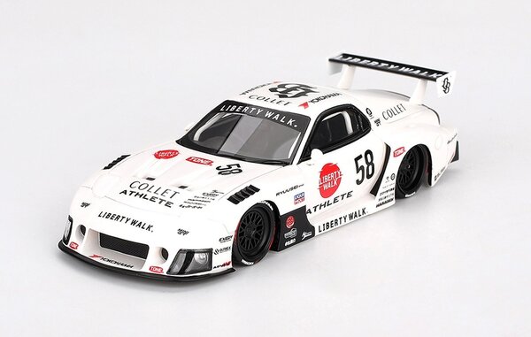 Mazda Mazda RX-7 (FD3S) #58 LB Super Silhouette Collet Athlete 2024 - 1:43 - TrueScale Miniatures