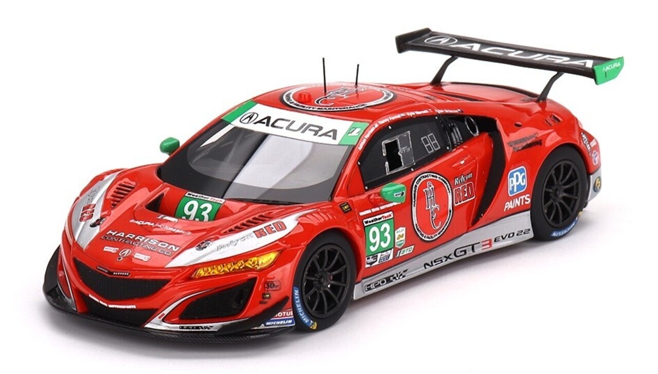 Acura Acura NSX GT3 EVO22 #93 Team Racers Edge GTD Class 24H Daytona 2023 - 1:43 - TrueScale Miniatures