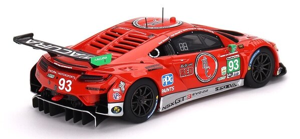 Acura Acura NSX GT3 EVO22 #93 Team Racers Edge GTD Class 24H Daytona 2023 - 1:43 - TrueScale Miniatures