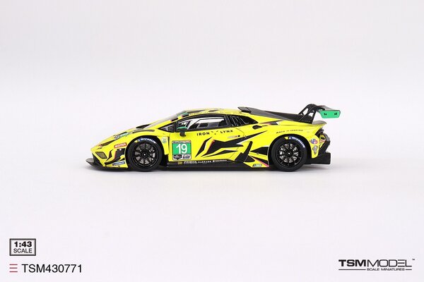 Lamborghini Lamborghini Huracán GT3 Evo2 #19 Team Iron Lynx Imsa 24H Daytona 2023 - 1:43 - TrueScale Miniatures