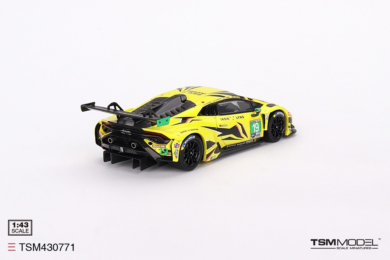 Lamborghini Lamborghini Huracán GT3 Evo2 #19 Team Iron Lynx Imsa 24H Daytona 2023 - 1:43 - TrueScale Miniatures